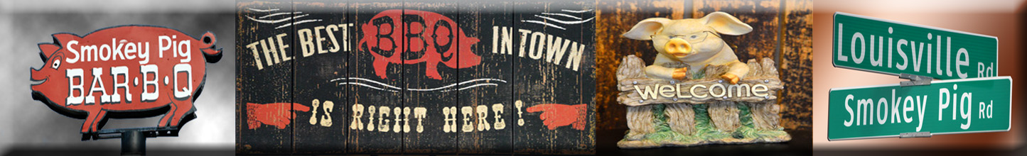 Smokey Pig Bar-B-Q logo